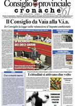 Consiglio provinciale cronache n. 261 - settembre 2019